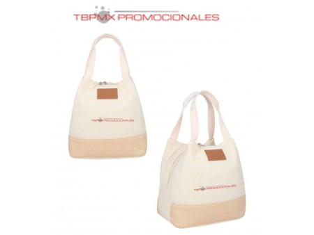 Lonchera termica plastica doble cierre cal promocional