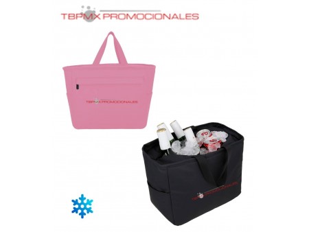 Hielera termica impermeable doble asa lini promocional