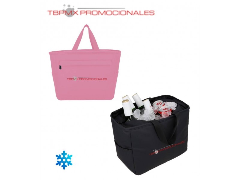 Hielera termica impermeable doble asa lini promocional