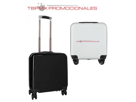 Maleta de viaje plastica mate ruedas giratorias candado seguridad trip promocional