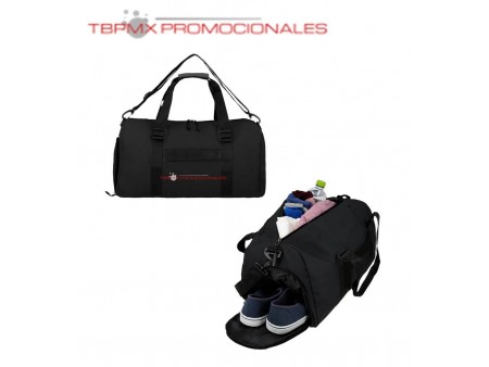 Maleta deportiva poliester con zapatera malmo promocional