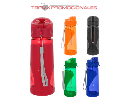 Cilindro anfora plastico 600 ml manga cordon antara promocional