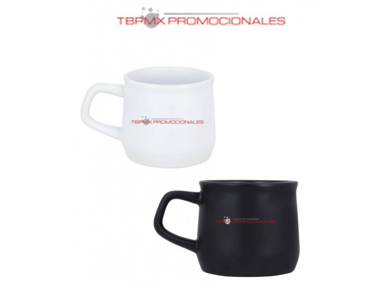Taza ceramica 380 ml acabado mate asa rectangular pell promocional Taza ceramica 380 ml acabado mate asa rectangular pell promocional