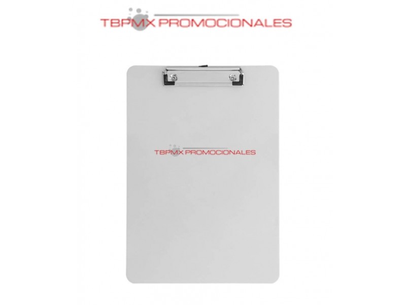 Tabla portadocumentos plastica clip metal toks promocional