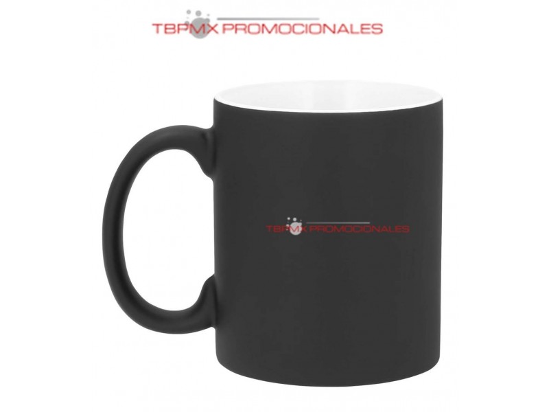Taza magica ceramica 320 ml sublimable mate cambia de color albus promocional