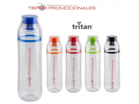 Cilindro tritan 700 ml transparente valvula silicon tapa vaso hookah promocional