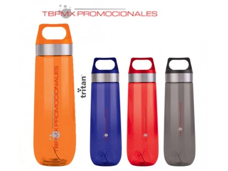 Cilindro tritan 750 ml tapa rosca asa cleo promocional