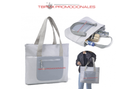 Bolsa poliester tejido texturizado darla promocional