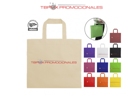 Bolsa ecologica termosellada nonwoven mini market promocional