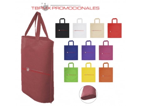 Bolsa ecologica termosellada nonwoven market promocional