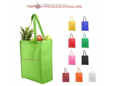 Bolsa ecologica fuelle nonwoven ecostyle promocional