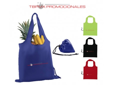 Bolsa plegable forma corazon poliester zest promocional