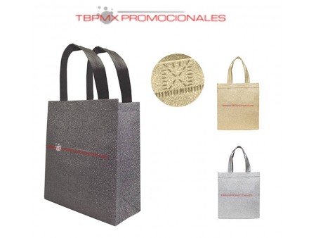 Bolsa ecologica termosellada brillante star promocional