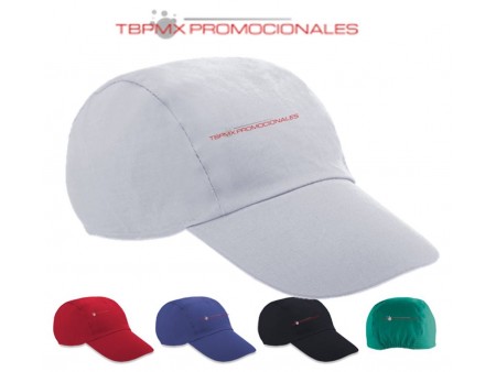 Gorra 3 gajos apra campaña poliester campaña promocional
