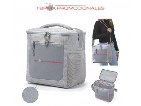 Lonchera Hielra termica termosellada antiescurrimiento texturizada demian promocional