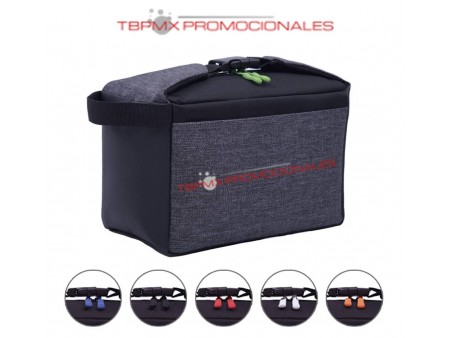 Lonchera hielera termica antiescurrimientos poliester dominic promocional