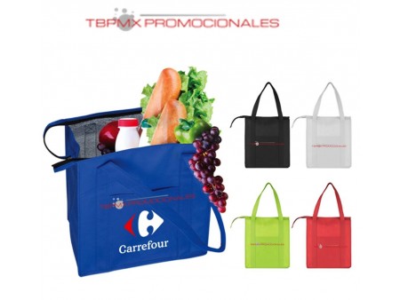 Lonchera bolsa ecologica termica paola promocional
