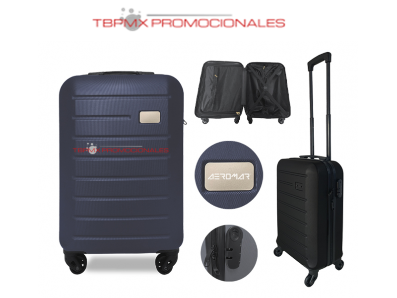 Maleta de viaje ruedas reforzadas candado seguridad placa metalica beijing promocional