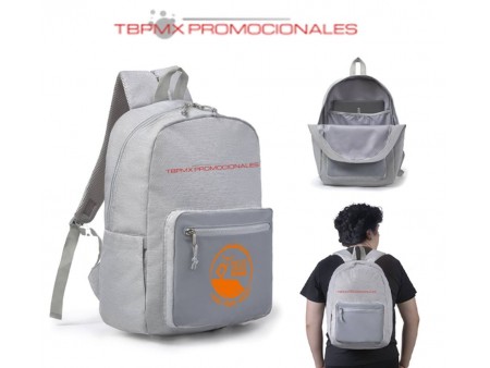 Mochila escolar texturizada porta laptop 16 pulgadas darwin promocional