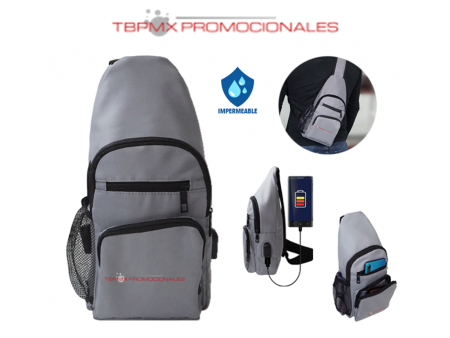 Pechera impermeable con cable de carga bellako promocional