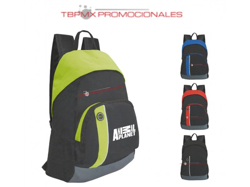 Mochila escolar back pack salida de audifonos arsenal promocional