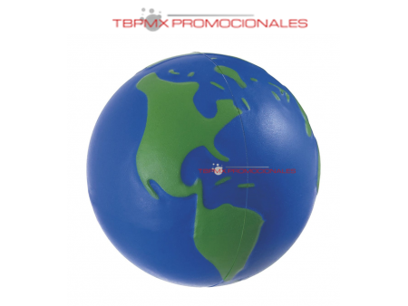 Pelota antiestres mundo promocional