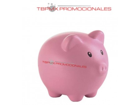 Pelota antiestres puerquito cerdito promocional