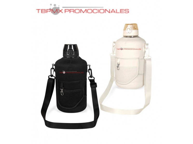 Cilindro anfora plastico 2.2 litros funda removible neopreno whoop promocional