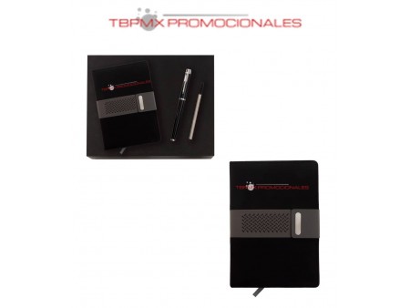Set ejecutivo libreta boligrafo repuesto pirson promocional