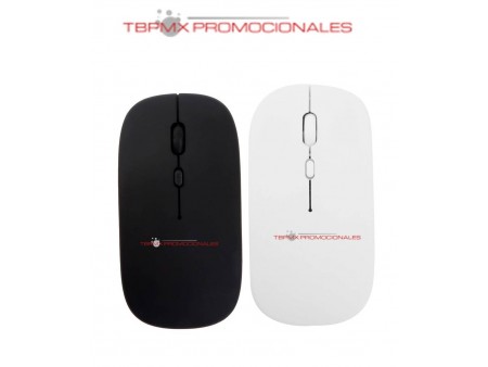 Mouse inalambrico acabado rubber buetooth usb nano promocional