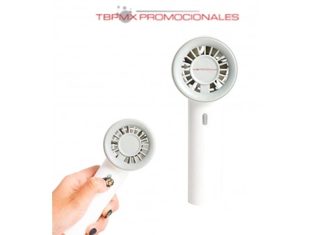 Ventilador portatil mango plastico wind promocional