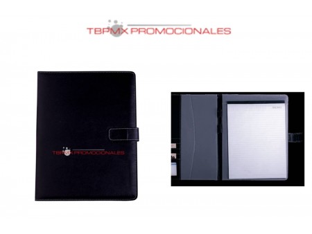 Carpeta curpiel block carta cierre magnetico royal promocional