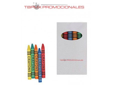 Caja 5 crayolas cloos promocional
