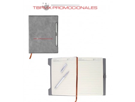 Agenda diaria 2023 a 2026 con boligrafo meet promocional