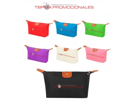 Cosmetiquera poliester con cierre broche sydney promocional