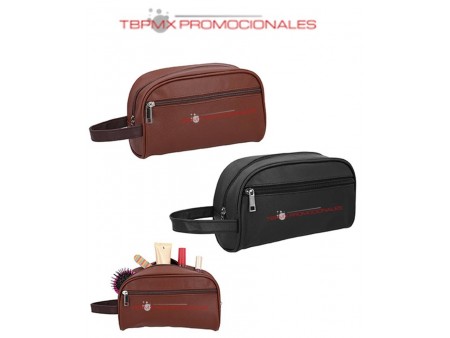 Neceser curpiel doble compartimento deni promocional