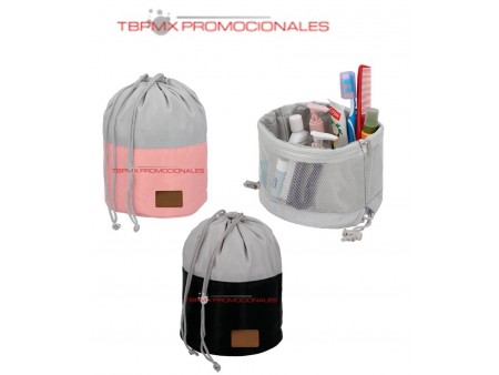 Cosmetiquera morral de viaje longoria promocional