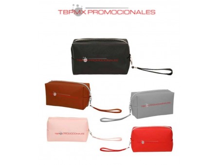 Cosmetiquera curpiel correa megan promocional