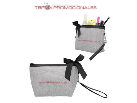 Cosmetiquera lino naomi promocional