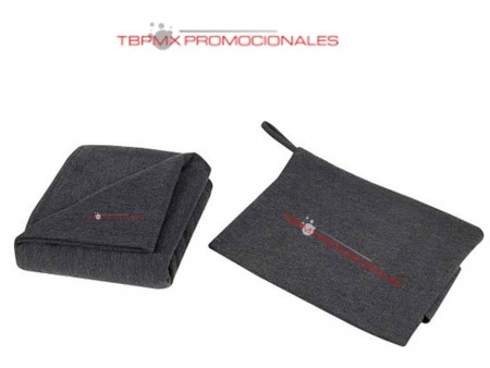 Frazada con funda ware promocional