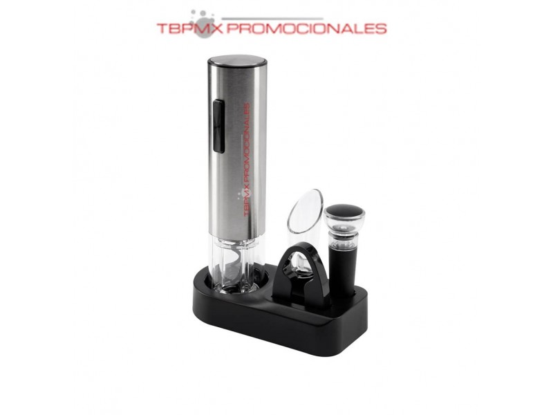 Set sacacorchos electrico druva promocional