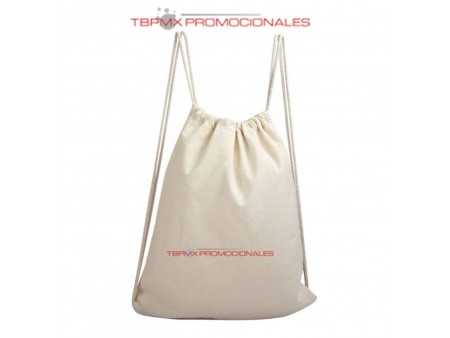 Morral ecologico de algodon loretto promocional