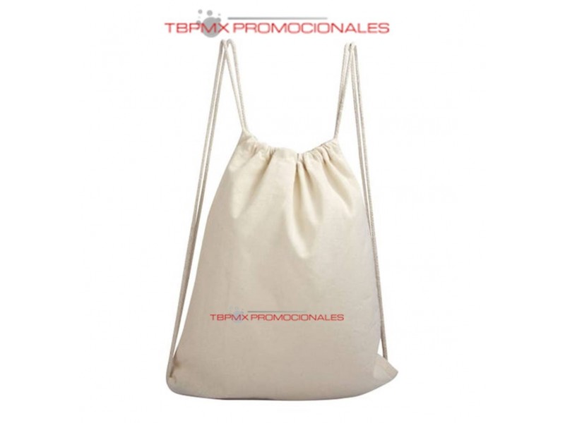 Morral ecologico de algodon loretto promocional