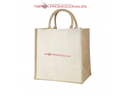Bolsa ecologica yute olivier promocional