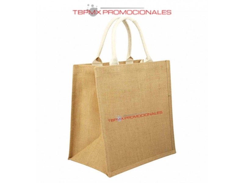 Bolsa ecologica yute plastificada spring promocional