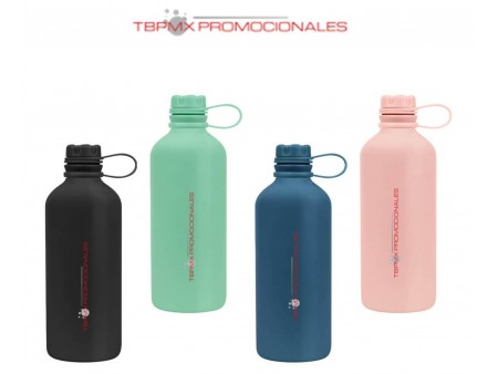 Cilindro metalico 600 ml tapa plastica sitta promocional