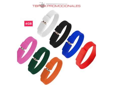 Memoria usb 4 gb pulsera promocional