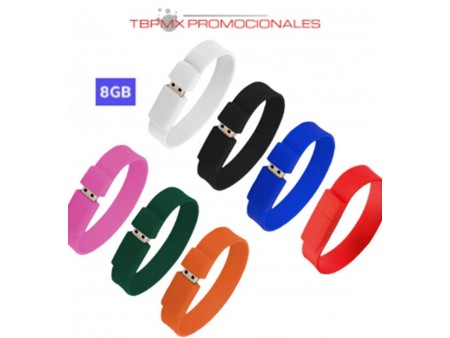 Memoria usb 8 gb pulsera promocional