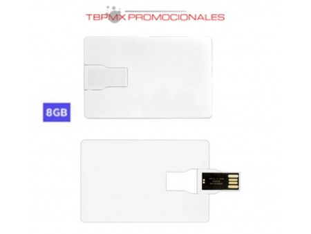 Memoria usb 8 gb tarjeta credito credit chip promocional