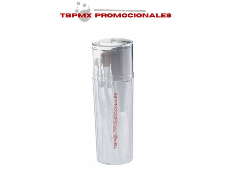 Set de brochas para rubor crystal face promocional